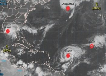 La tormenta Teddy se convierte en huracán