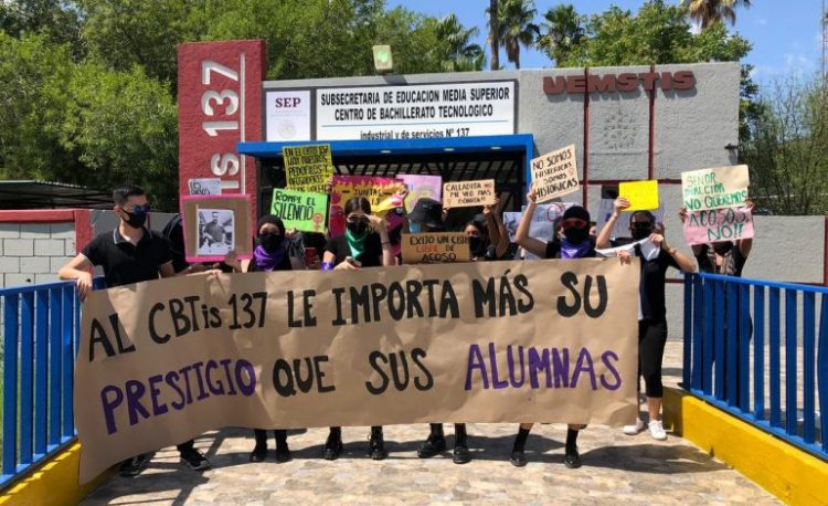 Exigen justicia en Cbtis 137