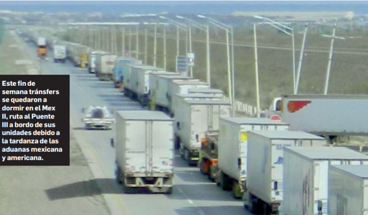 Vuelven largas filas al Puente III