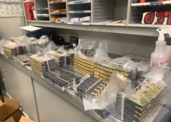 Interceptan cargamento de THC a través de la paquetería postal