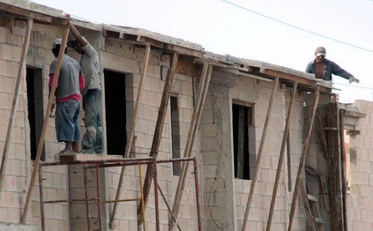 Buen año para la construcción; todos los albañiles ocupados
