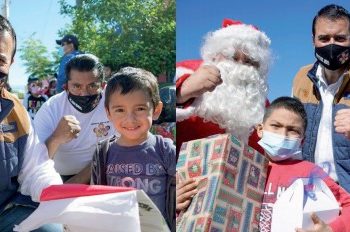 Lleva ‘Moyo’ alegría a cientos de niños