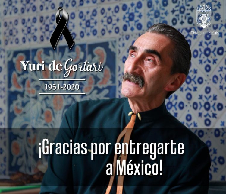 Fallece el chef Yuri de Gortari, fundador de la Escuela de Gastronomía Mexicana