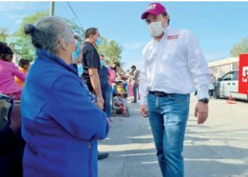 Recorre y lleva beneficios Sergio Ojeda a distintas colonias de Nuevo Laredo