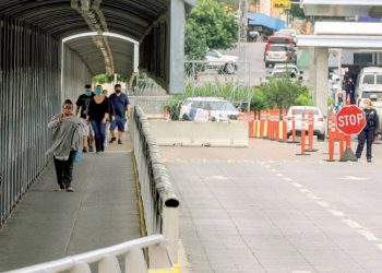 En el Puente Uno no respetan la sana distancia