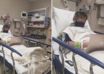 Desde el hospital calificaba a sus alumnos y fallece