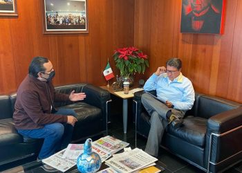 Regidor Sergio Ojeda se reúne con Ricardo Monreal