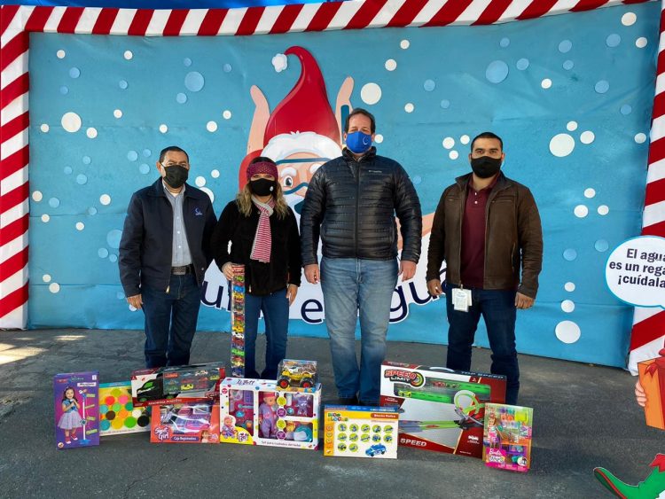 Se suma sindicato de COMAPA a “Esta navidad, yo cuido el agua”