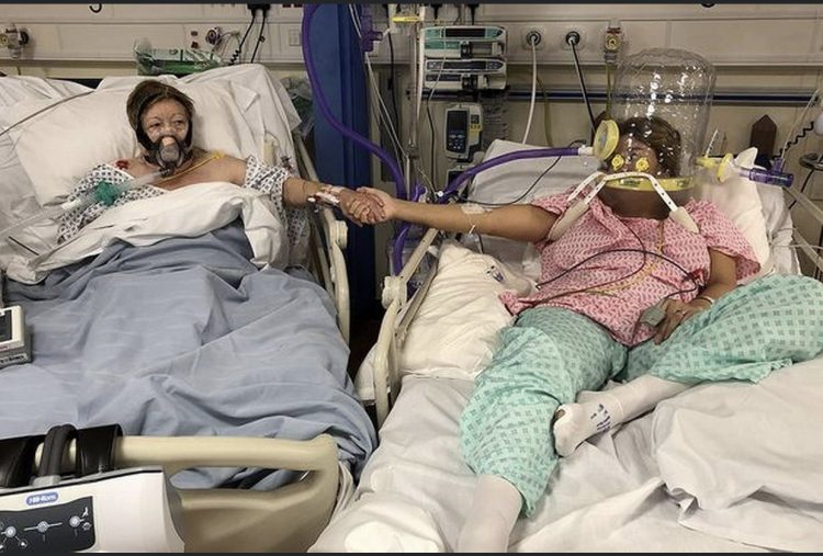 Una enferma de covid-19 pide que le quiten el oxígeno para poder despedirse de sus hijas minutos antes de morir