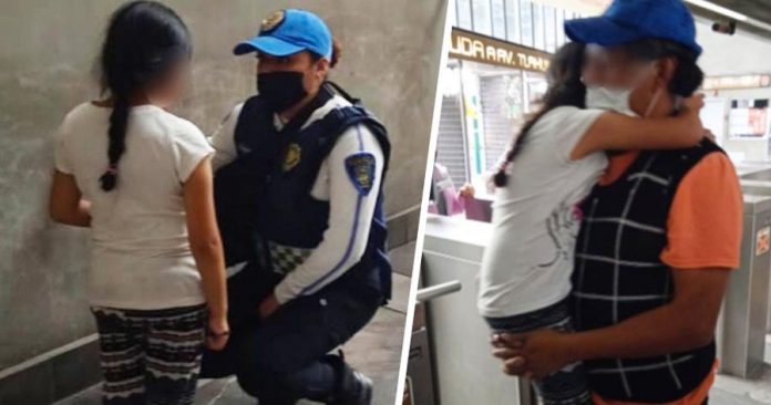 Niña escapa para buscar a su papá; la madre la maltrataba