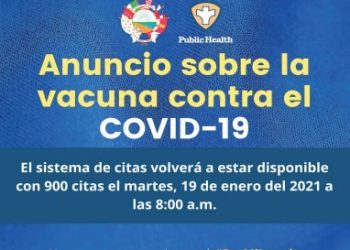 Anuncian nueva jornada de vacunación contra el COVID, desde el martes