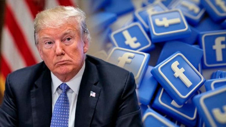 Facebooko bloqueo a Trump indefinidamente