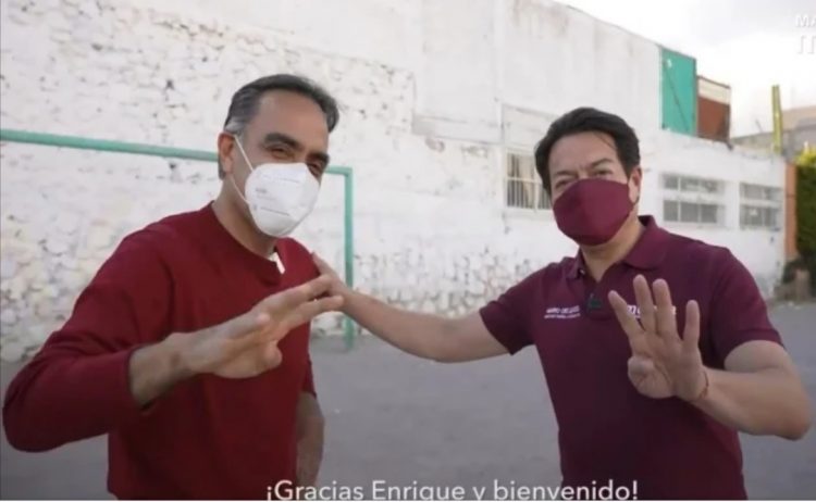 Enrique Garay se apunta con Morena por Huixquilucan