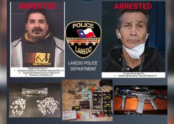 Confiscan armas, drogas y dinero durante dos cateos