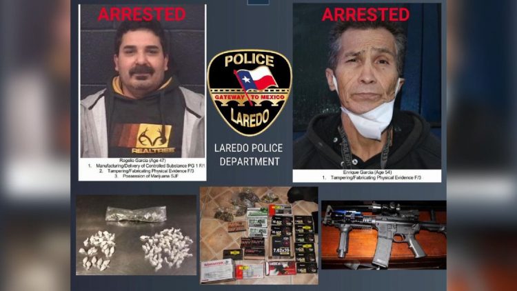 Confiscan armas, drogas y dinero durante dos cateos