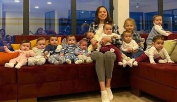 Tiene 11 hijos y va por 100, sueña con la familia más grande del mundo