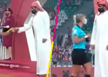 ¿Quién es y por qué el jeque no saludó a las árbitras en la final del Mundial de Clubes?