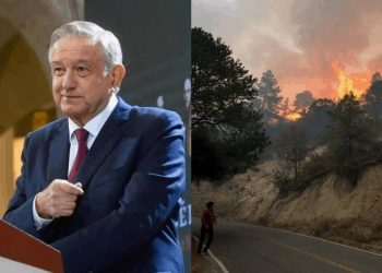 ‘No soy de irme a tomar fotos’: AMLO sobre incendios