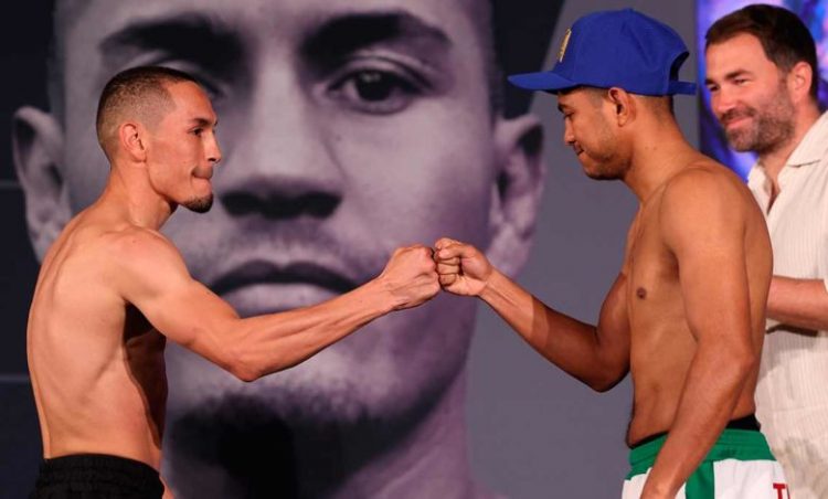 Suspenden a juez que estuvo en la pelea entre el “Gallo” Estrada y “Chocolatito”