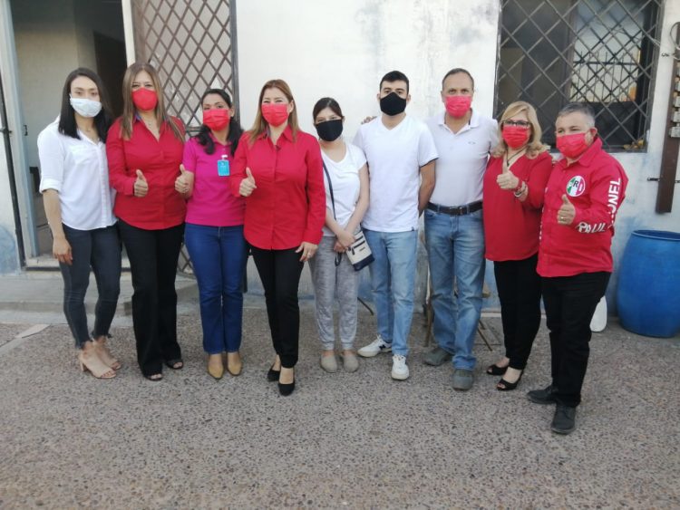 Ofrece Cristabell respaldo absoluto a Laurita Valdez en su campaña