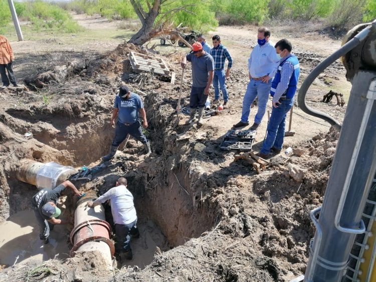Antes de los planeado, repara COMAPA tubería de 20 pulgadas