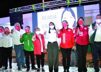 Empieza campaña el PRI en un ambiente de fiesta