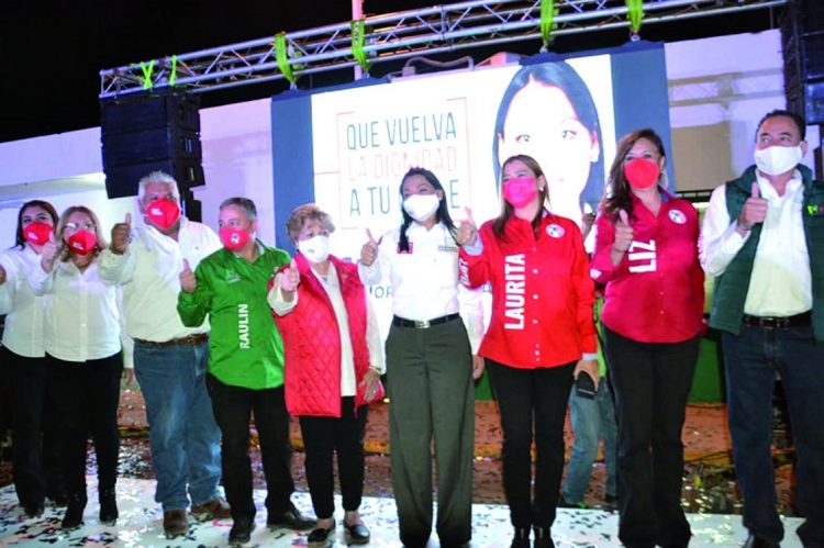Empieza campaña el PRI en un ambiente de fiesta