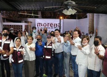 Respaldan fundadores de Morena la candidatura de Carmen Lilia