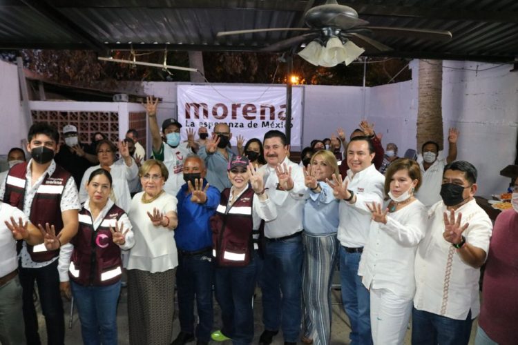 Respaldan fundadores de Morena la candidatura de Carmen Lilia
