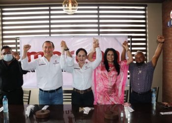 Demuestran militantes de Morena su fuerza y unidad