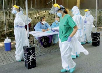 Caen los números de contagios Covid