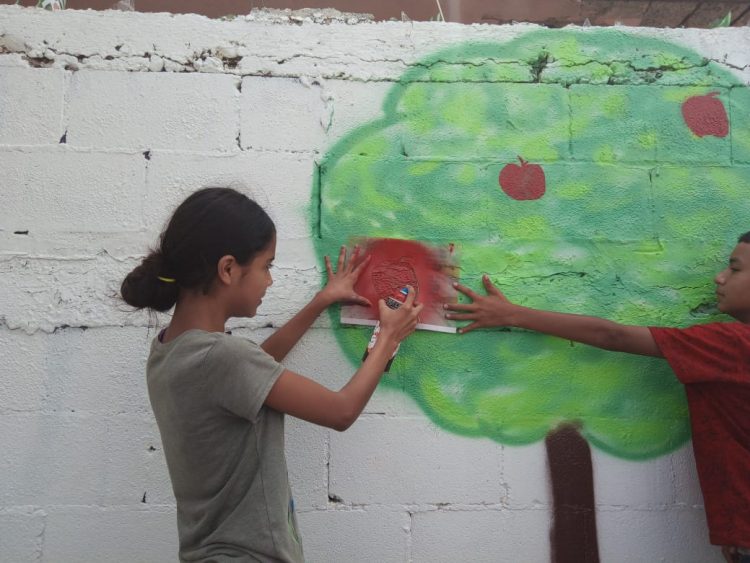 Nace red de niñas y niños muralistas comunitarios de Nuevo Laredo