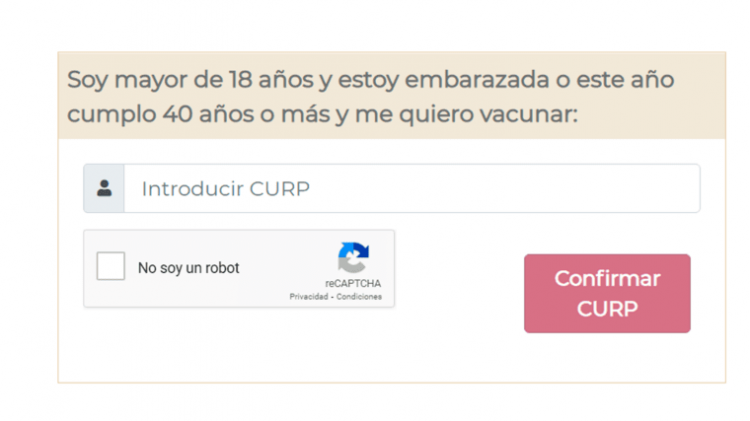 ¿Tienes de 40 a 49 años? Ya puedes registrarte para recibir la vacuna anticovid