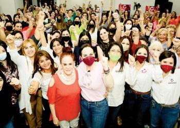 Reaparece Belinda Serna en apoyo a Carmen Lilia