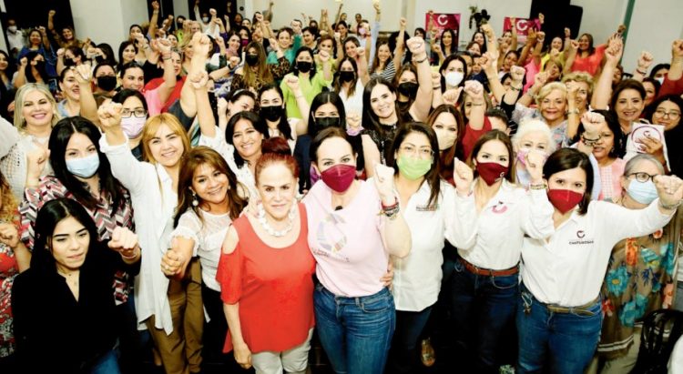 Reaparece Belinda Serna en apoyo a Carmen Lilia