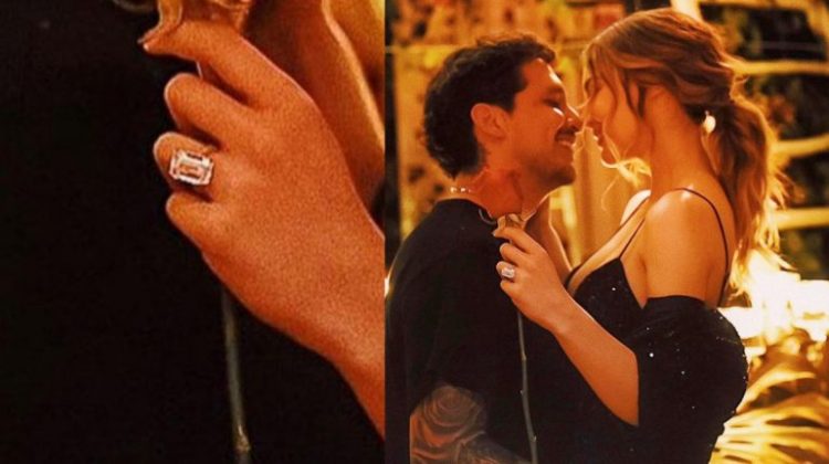 ¡Se casan! Christian Nodal le dio anillo de compromiso a Belinda