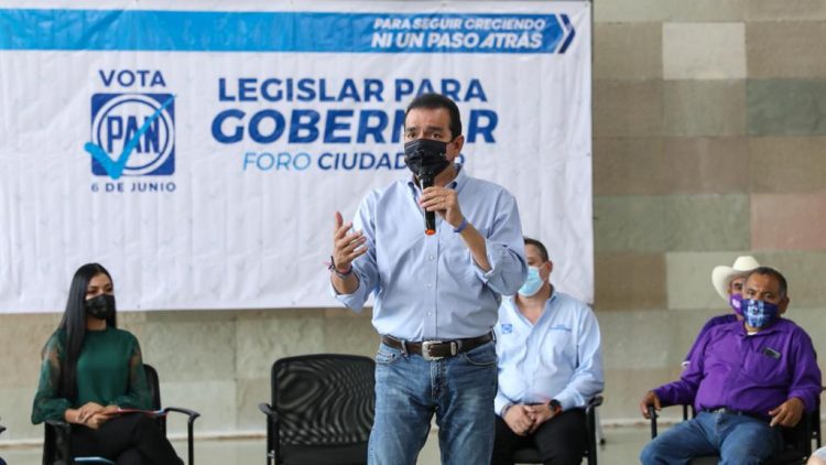 Reiteran comerciantes su voto por Rivas