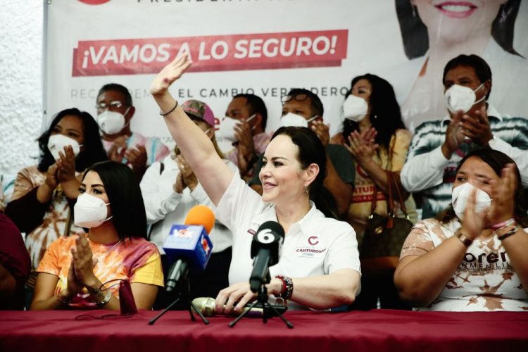 Suma adeptos la candidata de Morena a la presidencia