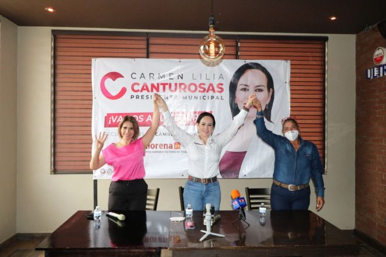 Se bajan de candidatura en favor de Carmen Lilia