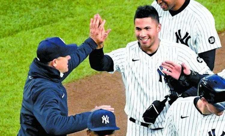 Jugador de los Yanquis da positivo a covid otra vez pese a estar vacunado