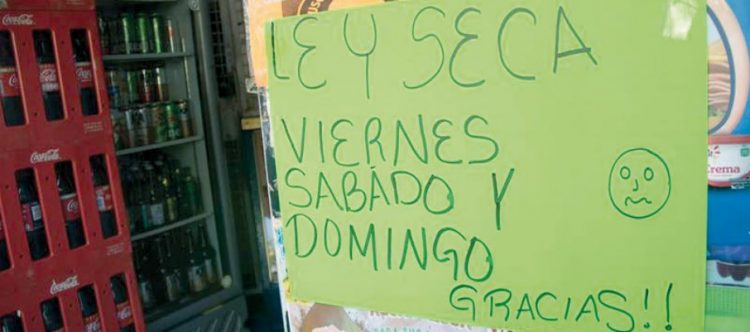 Aplicarán varios estados ‘ley seca’ por elecciones