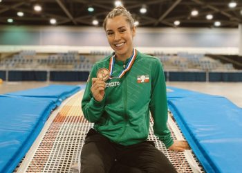 Dafne Navarro clasifica a Olímpicos de Tokio en gimnasia trampolín