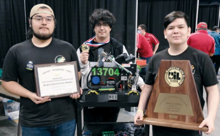 Alumnos de Nixon son campeones de robótica