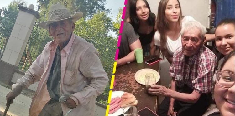 Familia adopta a abuelito que vivía en situación de calle en Torreón