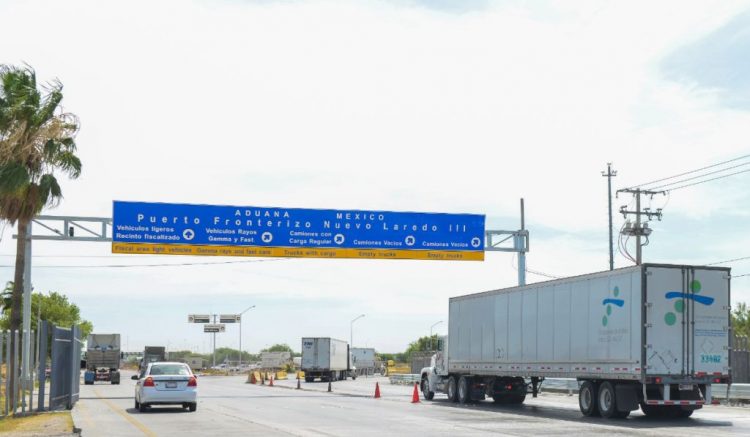 Rebasa Colombia en carga a aduanas de Reynosa y Matamoros