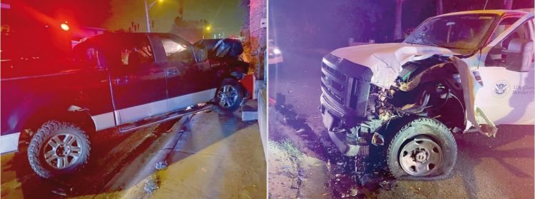 Chocan patrulla fronteriza; 4 indocumentadas heridas