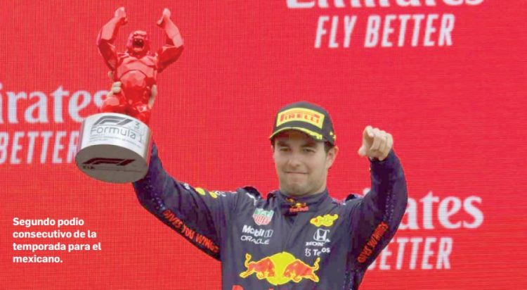 Podio para ‘Checo’