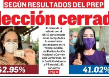 Elección cerrada en Nuevo Laredo