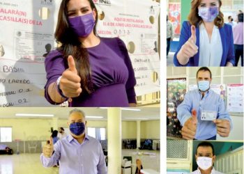 Acuden a las urnas candidatos del PAN