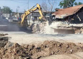 Concluirá en menos de dos meses reparación de socavón